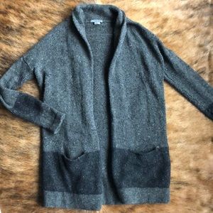 Vince wool and Cashmere Long Cardigan Sweater!